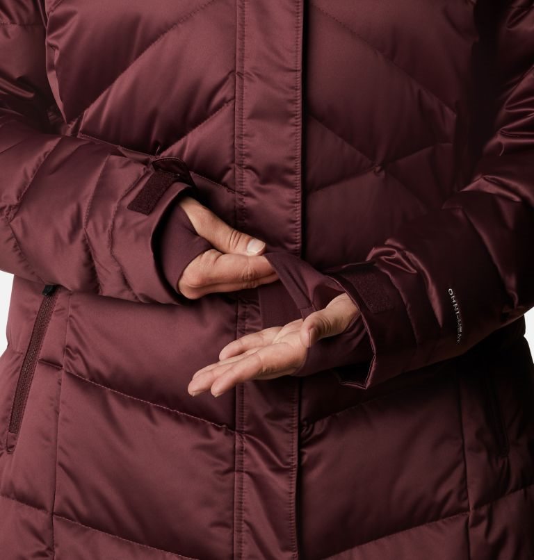 Women's Columbia Lay D Down II Mid Jackets Burgundy | Plus Size CA-M4183
